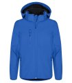 Kinder Softshell Jas Clique Classic 0200909 royal blue